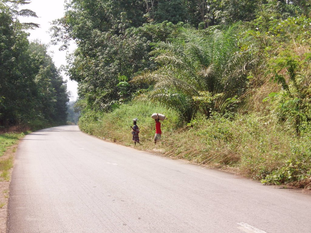 Road to Gbarnga from Mornrovia by MangeSwe