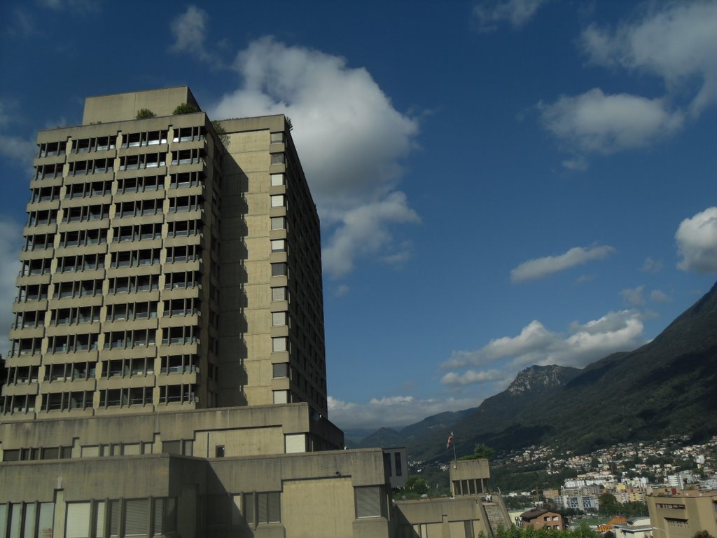 Ospedale civico lugano molino nuovo by Giuseppe Baratta