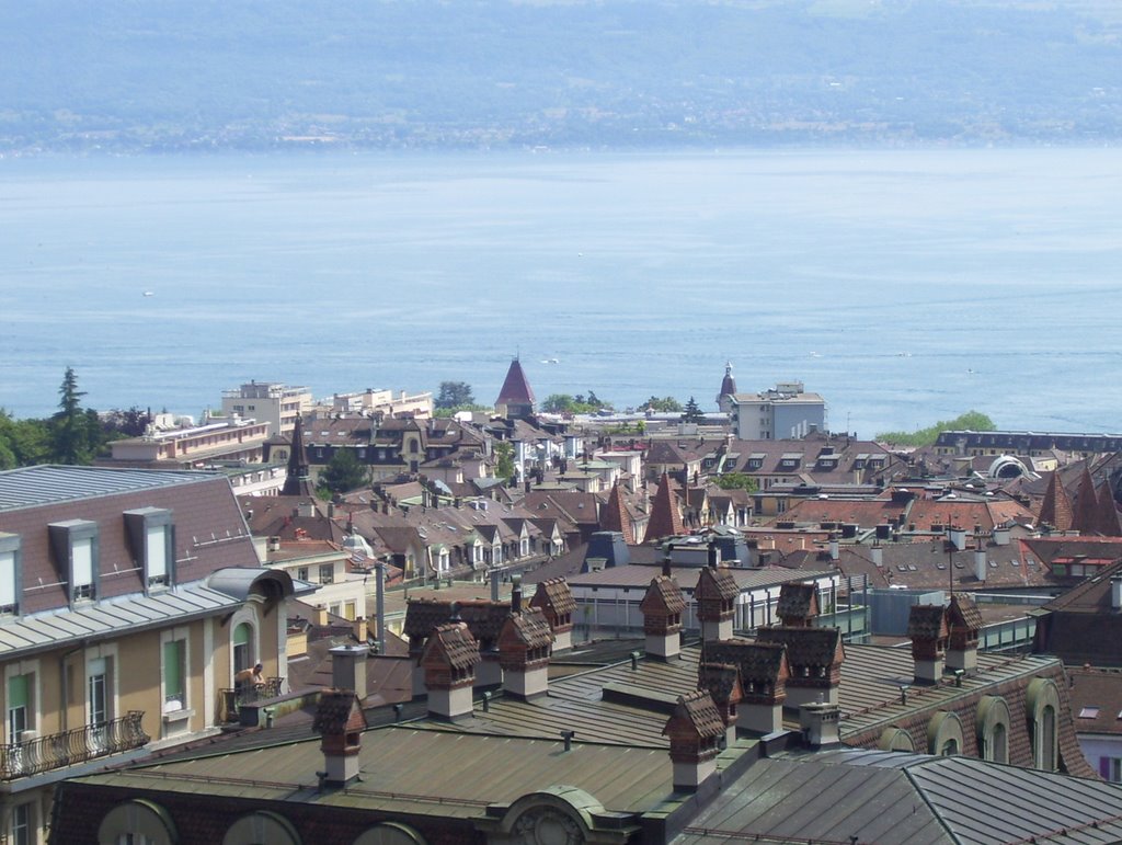 Vue depuis le parc monbenon by fagnion