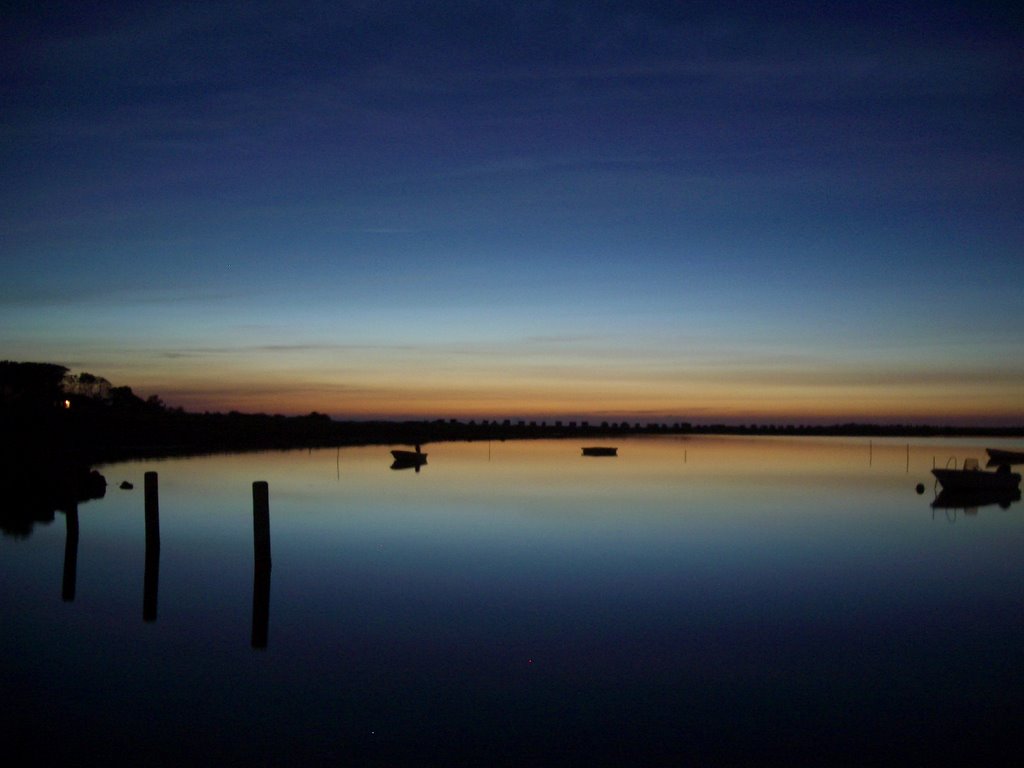 Sonnenuntergang in Ärösköbing by P.Schäfer