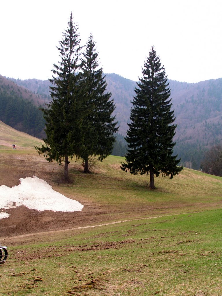 Lučivná-vlek, pri Párnici by František Cabadaj