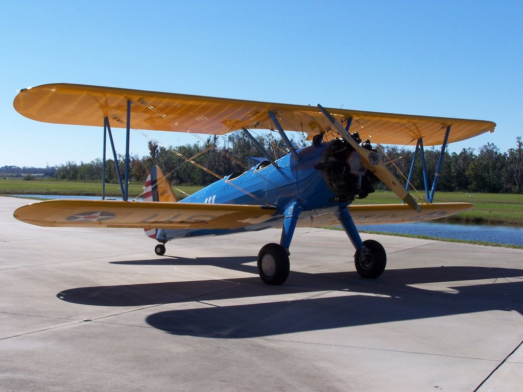 Boeing Stearman PT-17 At Fantasy of Flight Florida by Pestovich