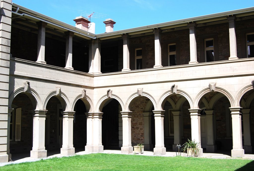 Nuns' cloisters by Phaedrus Fleurieu