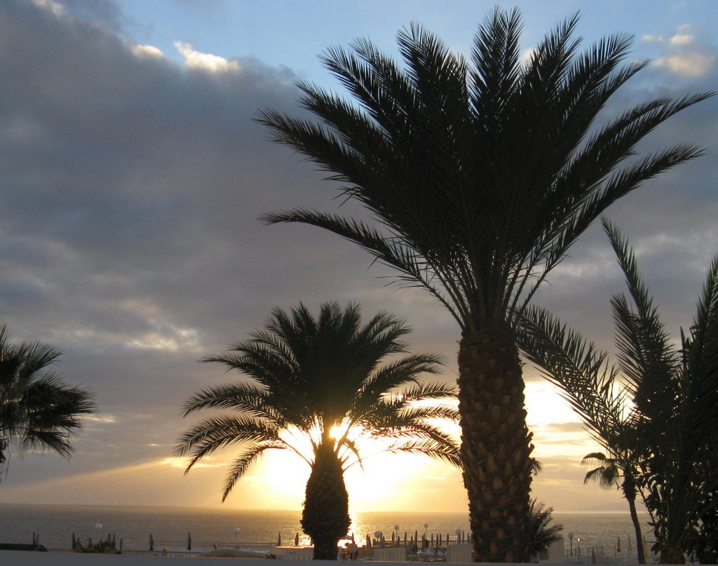 Sunset - Callao Salvaje, Tenerife, Spain by Jan Sognnes