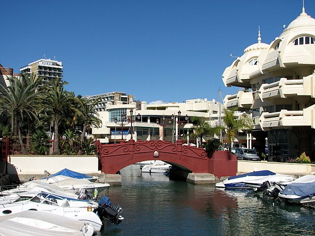 Benalmadena, Puerto Marina by Anna Bogdanovskaya