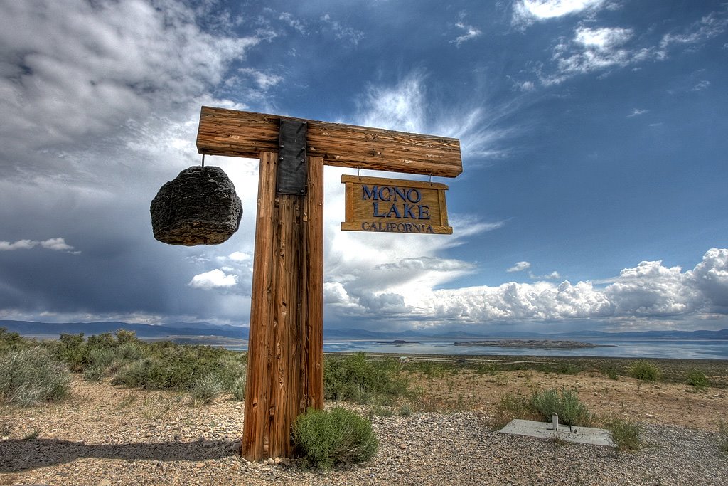 Mono Lake Sign by www.PhotographersNature.com