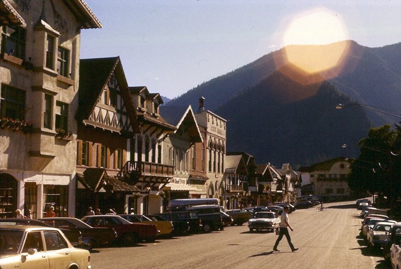 It always seems to be sunny in Leavenworth by Joel Skok