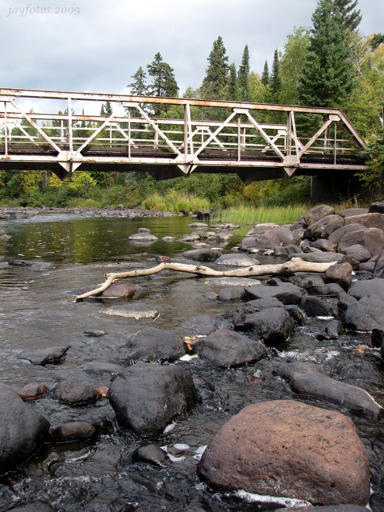 Temperance River After a Dry Summer by joyfotos