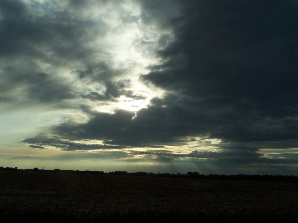 Clouds and the light by Bibiana Papp