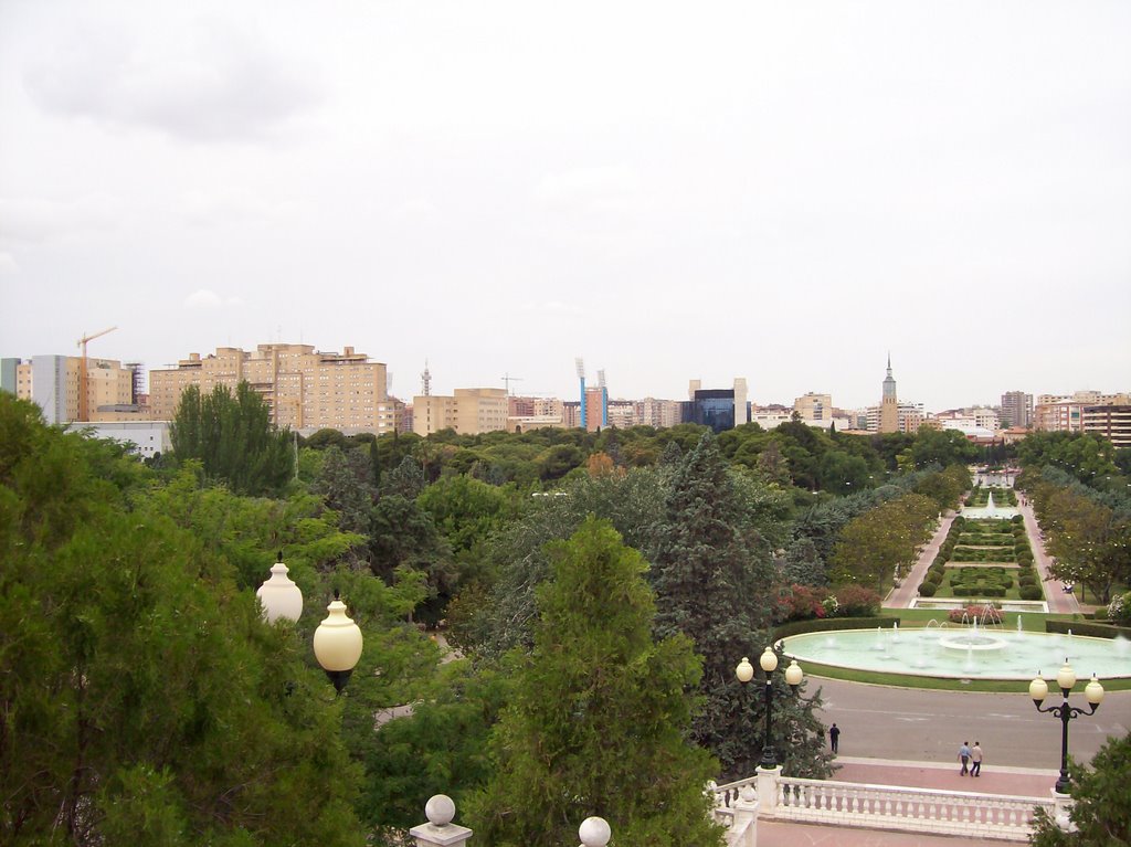 Zaragoza desde Estatua batallador by pasapues