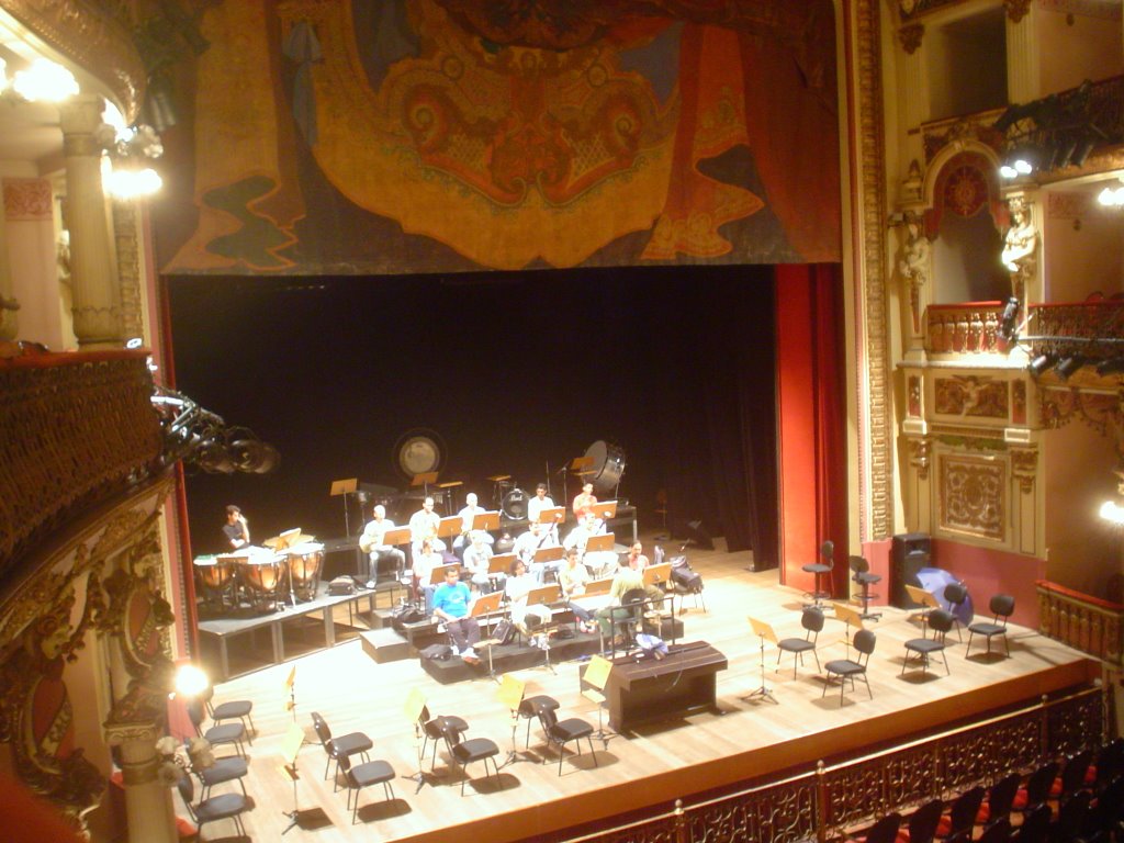 Interior do Teatro Amazonas by Leandro Corazzini