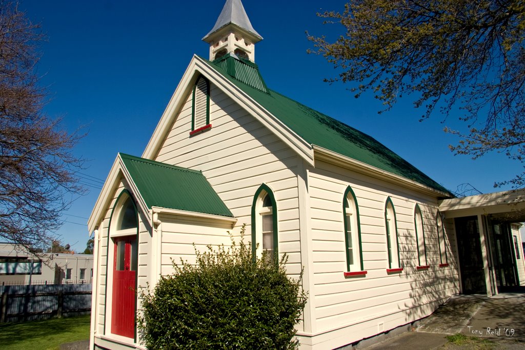 Featherston's Union Church by Tony Reid by Tony Reid