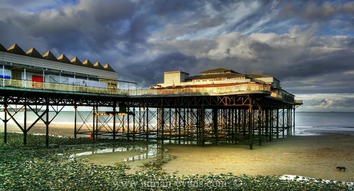 Colwyn Bay's Victoria Pier North Wales, UK by Adrian Evans