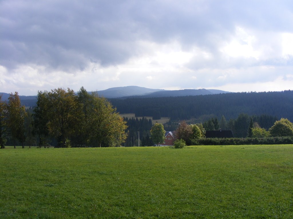 Johanngeorgenstadt - Jugel - pohled na Blatenský vrch by Tomáš Herout