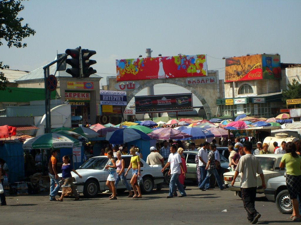 Osh bazaar by luccksocho