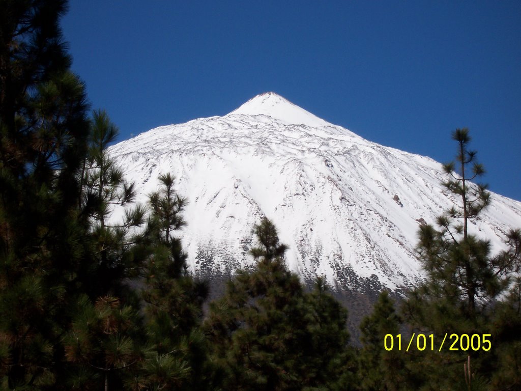 Vista del Teide by Felipe Hernández