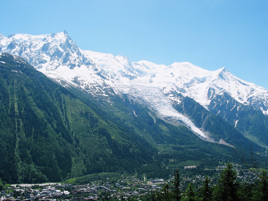 Chamonix & Glacier Des Bossons by Shortwood