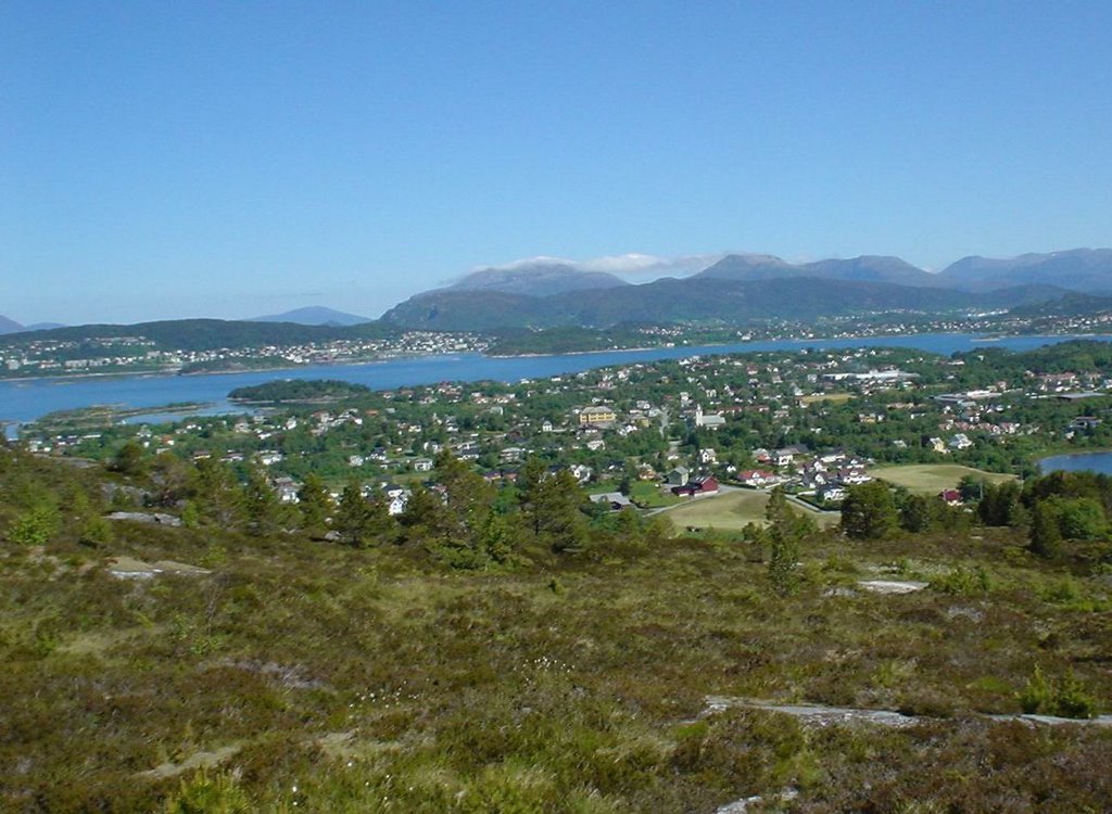 Aalesund-Langevaag fra Sulafjellet by HOL1