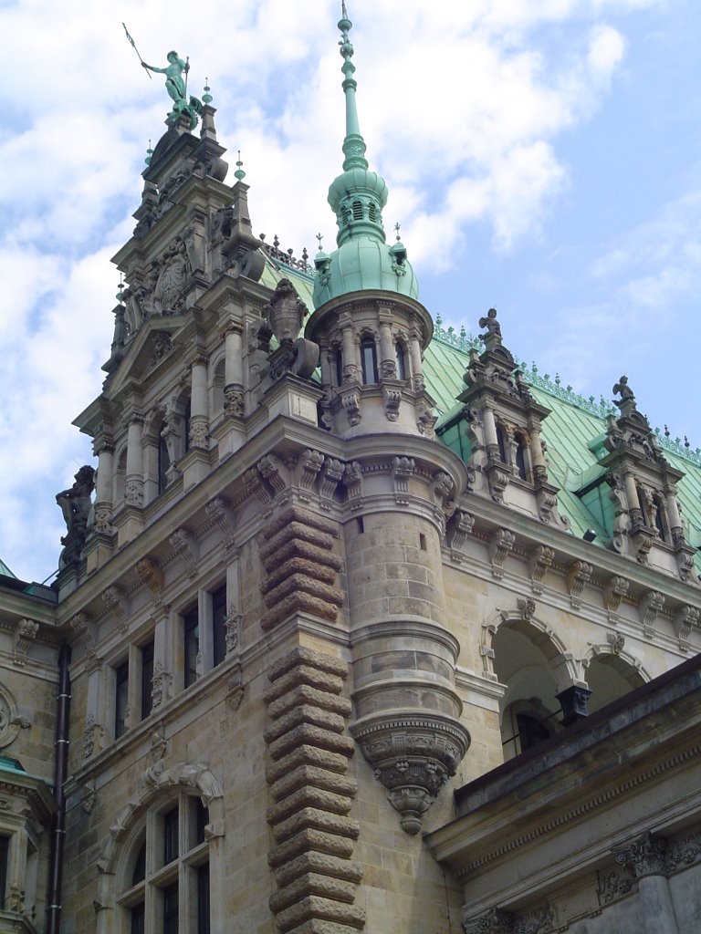 City Hall, View from Court to Facade SouthEast Side by Jan Hoppe