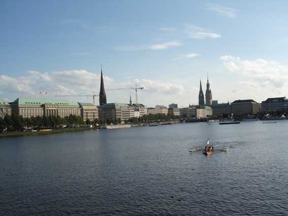 Binnenalster by Lothek