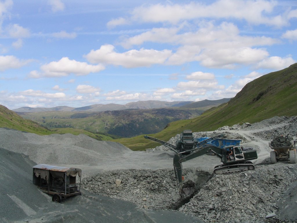 Honister slate mine by Ian-D