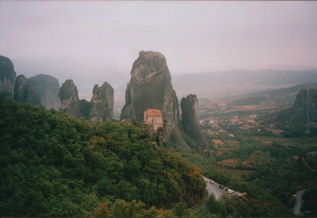 19970917-01 Griechenland Meteora Kloster Roussanou by Frank M. Niepelt