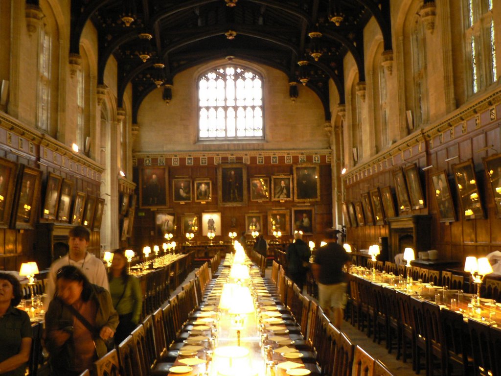 Oxford (Christ Church College - Dining Hall from Harry Potter) by kitsunegari16