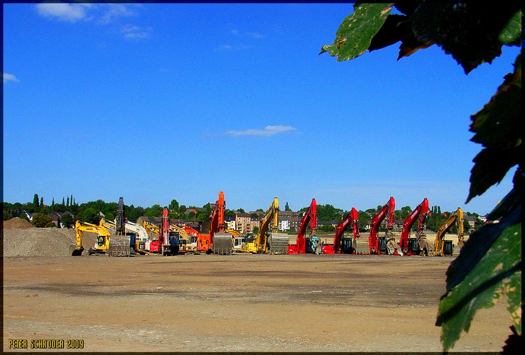 Wochenend-Regatta der Bagger im Phoenix-See by SUMOBOXER