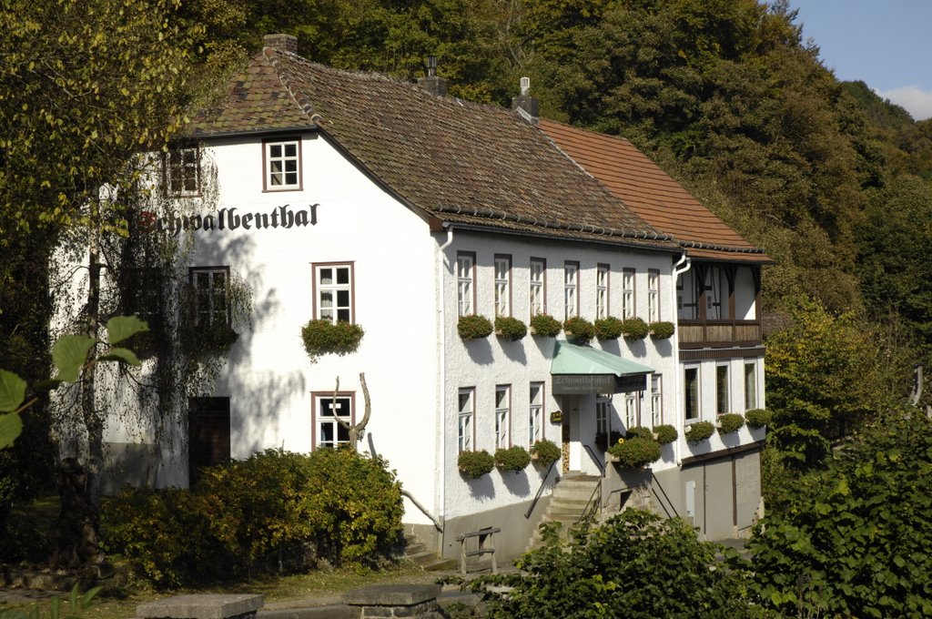 Gasthof Schwalbenthal, Hoher Meißner by Uwe Gehring