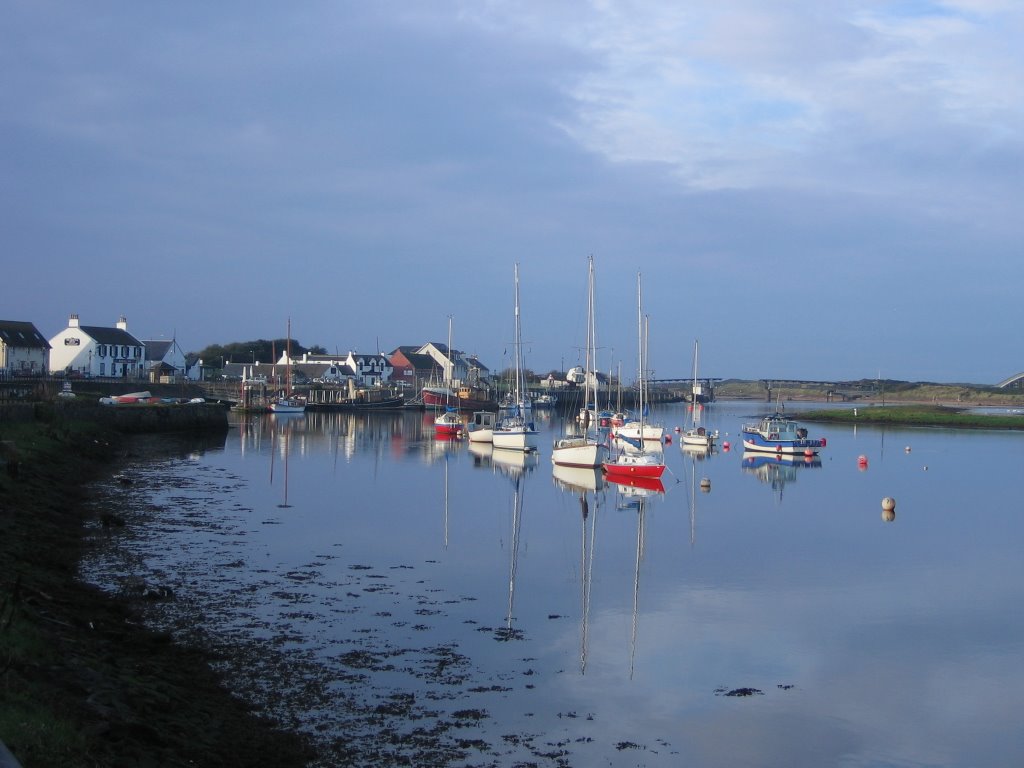 IRVINE HARBOUR by M. Montgomery