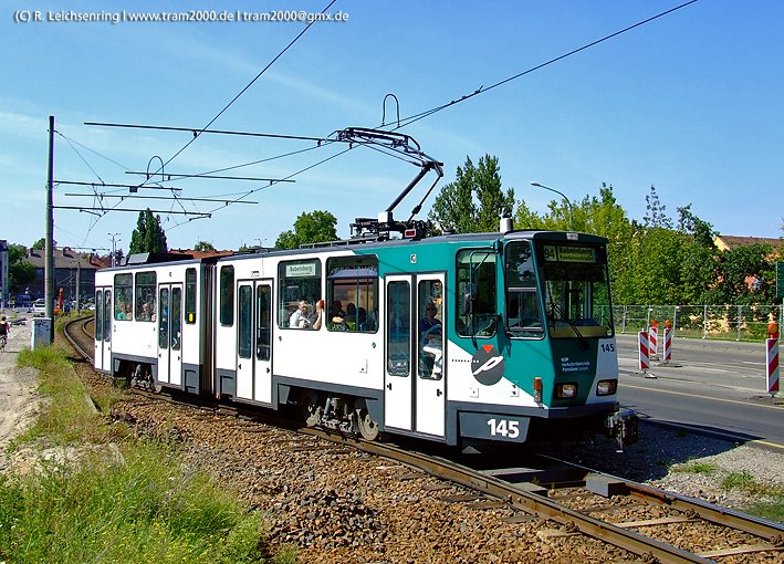 KT4Dm 145 auf der alten Trasse an der Humboldtbrücke by potstram