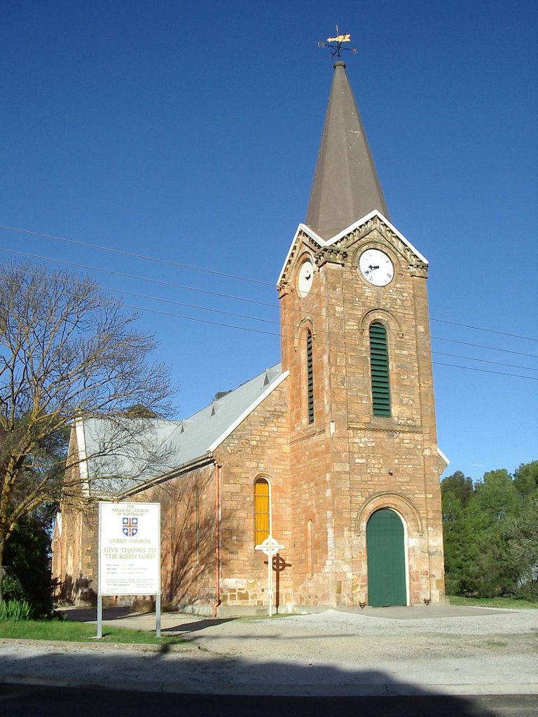 Kapunda Anglican Church (Christ Church) 1856 by Brian Vogt