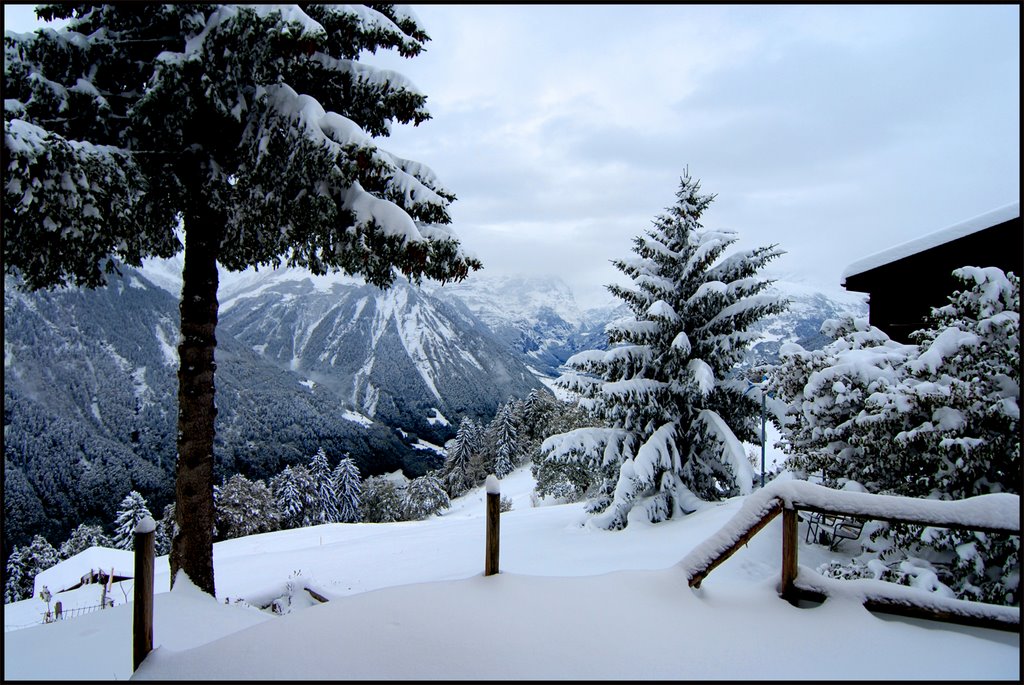 Braunwald im Winter by ocdigital