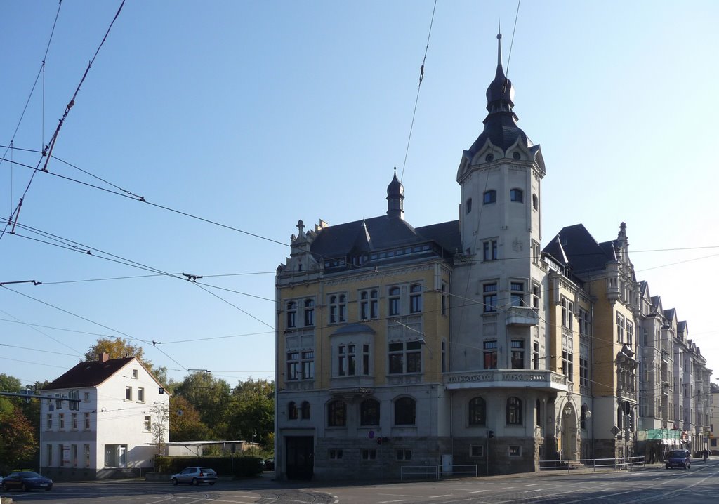 Leipzig- Leutzsch,ehem. Rathaus Leutzsch by KADIBILD