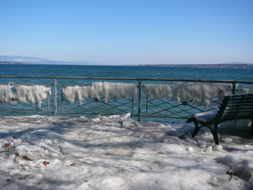 Glace à Nyon by Sylvain Maret