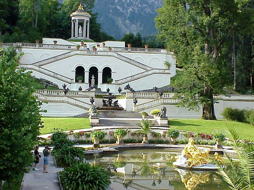 Linderhof Castle Bavaria by Kevin Blair