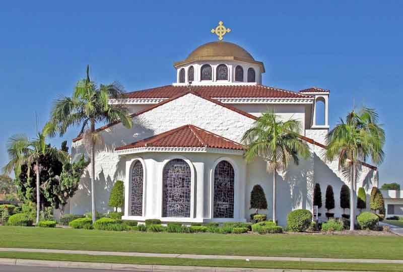 St. John The Baptist Greek Orthodox Church, Anaheim, CA by porkphoto