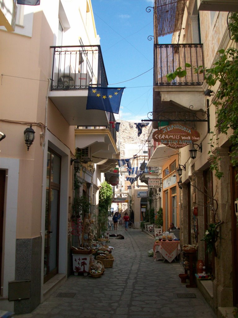 Street in Kalymnos by Jeanette @