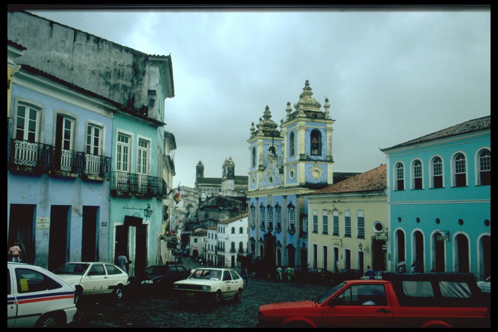 Pelorinho de Salvador de Bahia by Hans Hartings