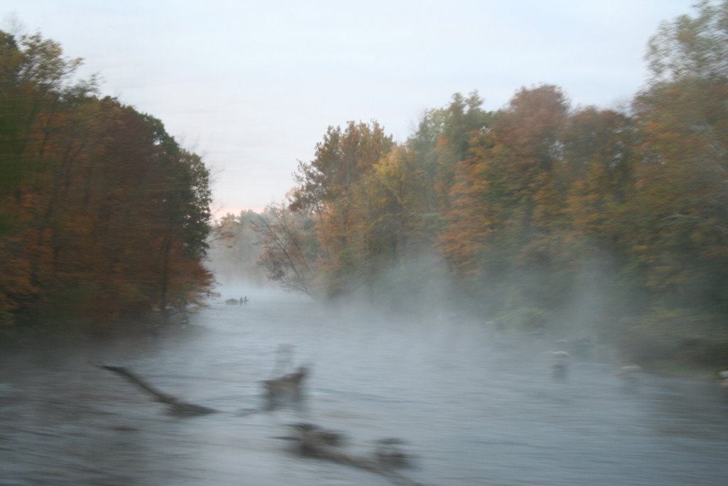 Cold Morning to fish by Ron Shawley