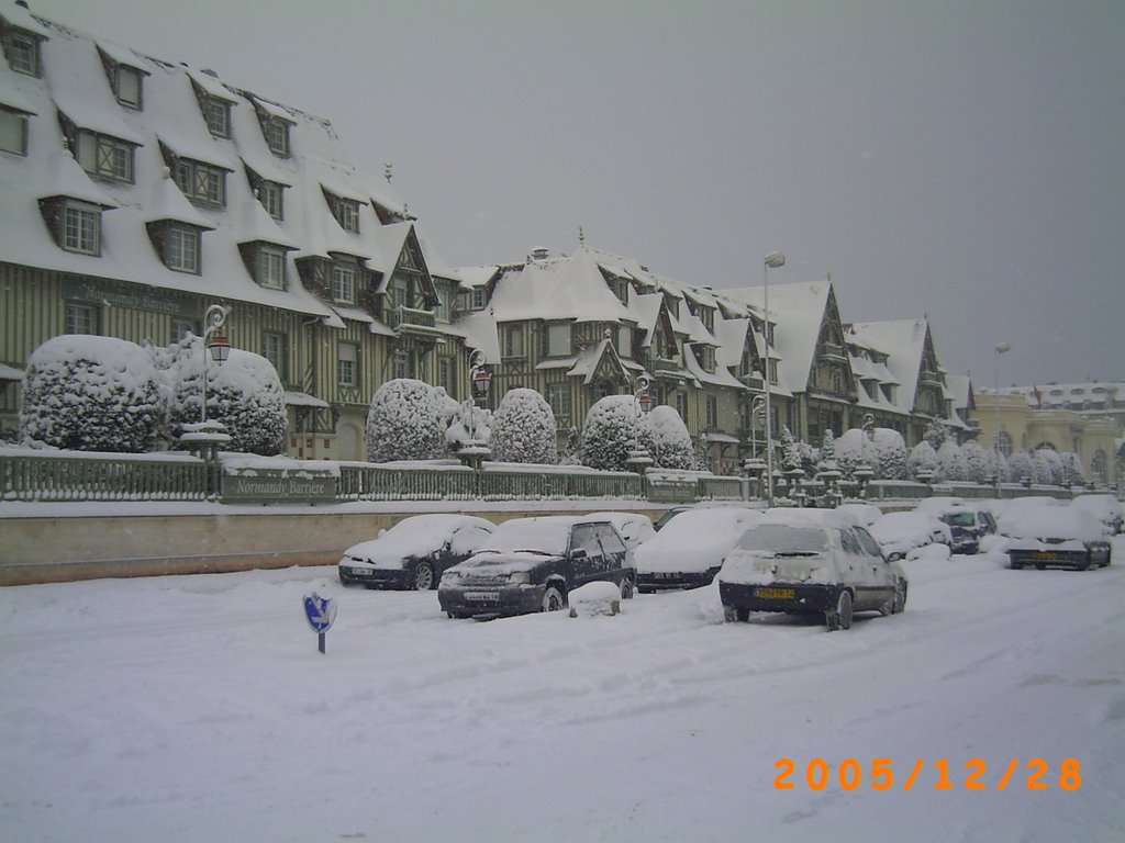 Normandy sous la neige by guillotlaurent