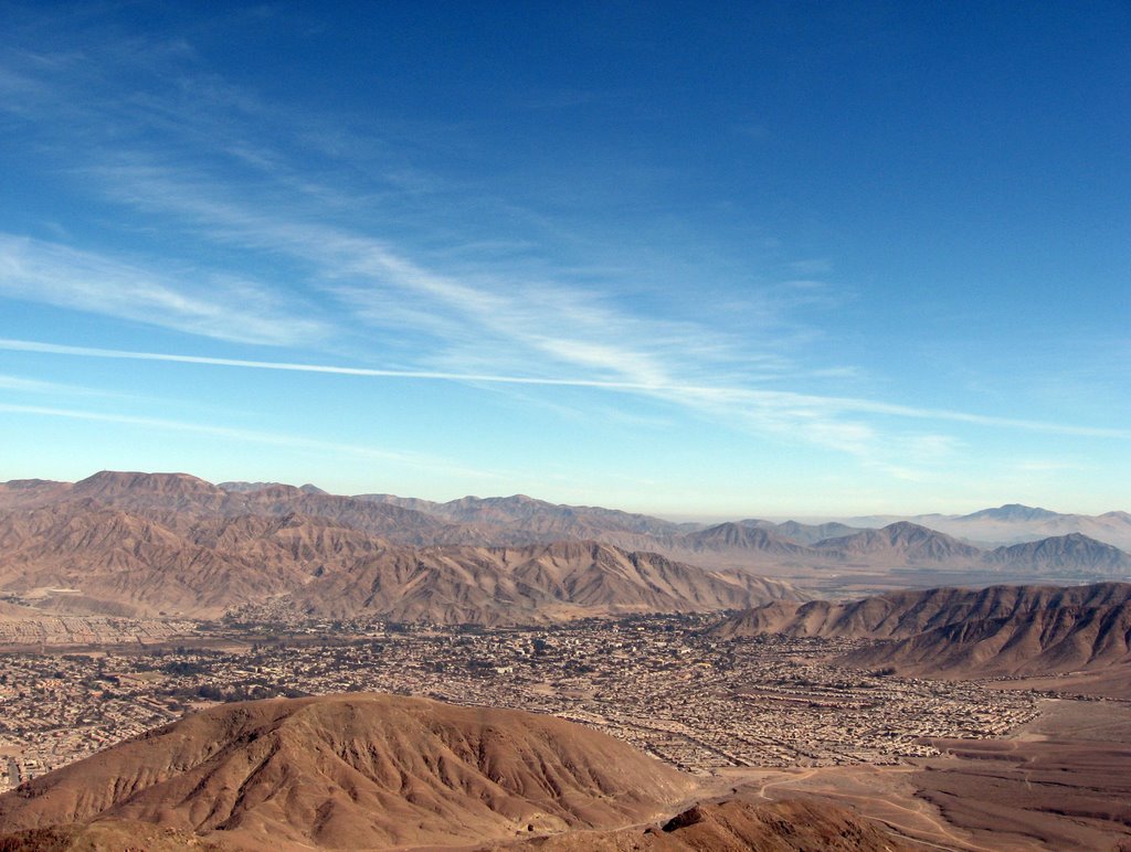 Copiapó desde cerro Capiz by Marcelo Báez