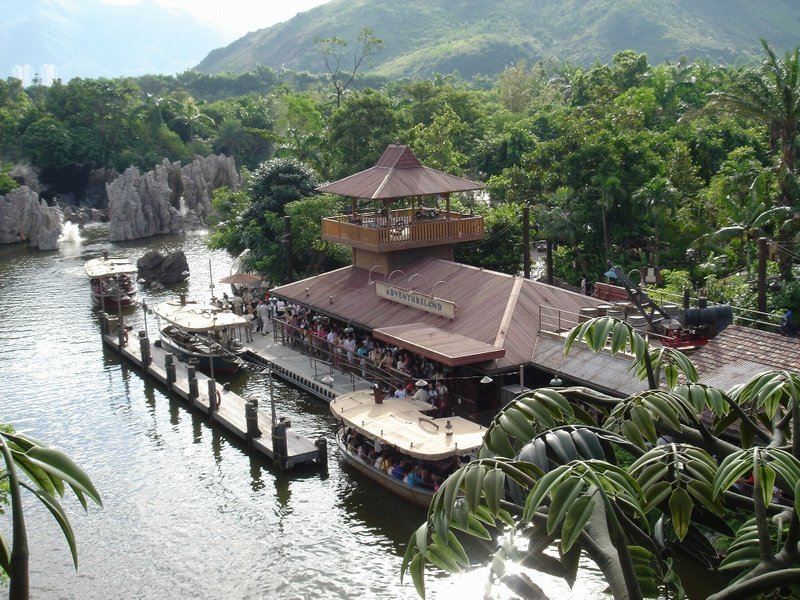 Jungle River Cruise by terencetcl