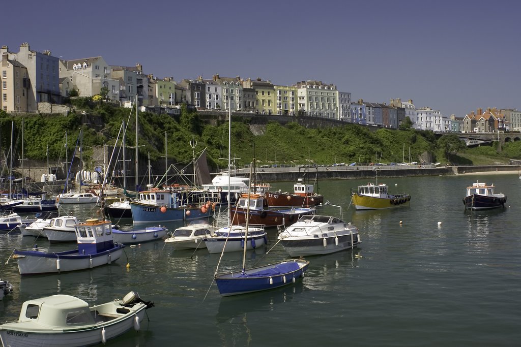 Tenby Harbour by Rachel Sharp