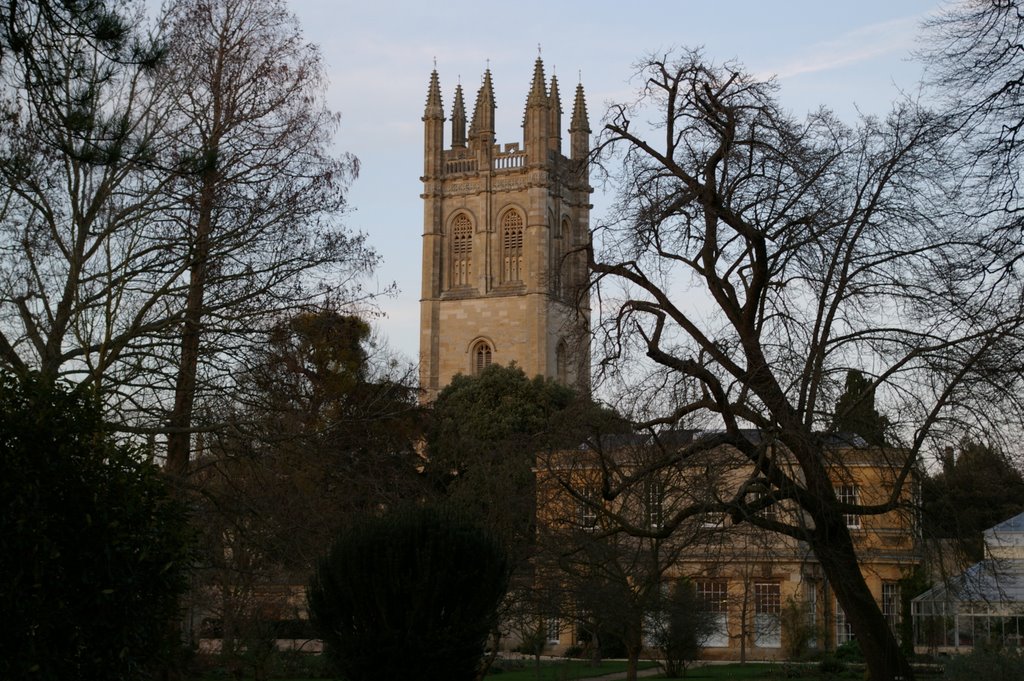 Magdlen College, Oxford by Janis Erglis