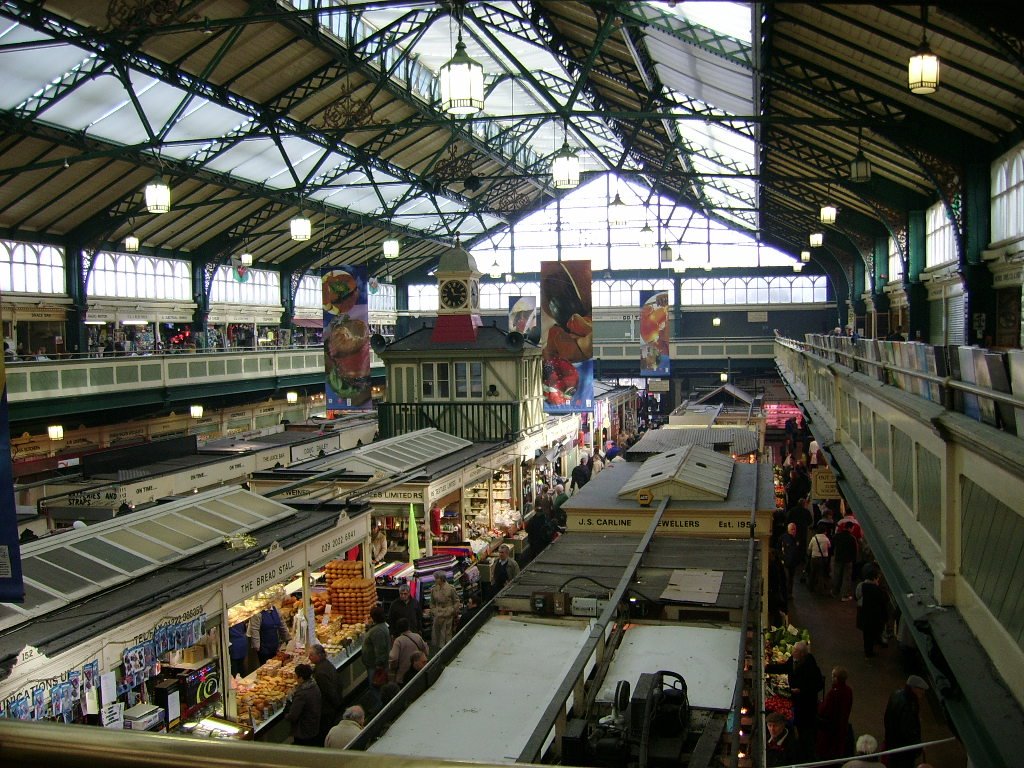 Cardiff Market inside by Gabramo