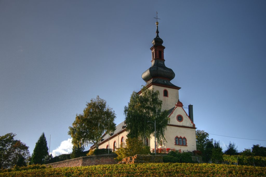 Nierstein - St Kilians-Kirche by Martin Fry