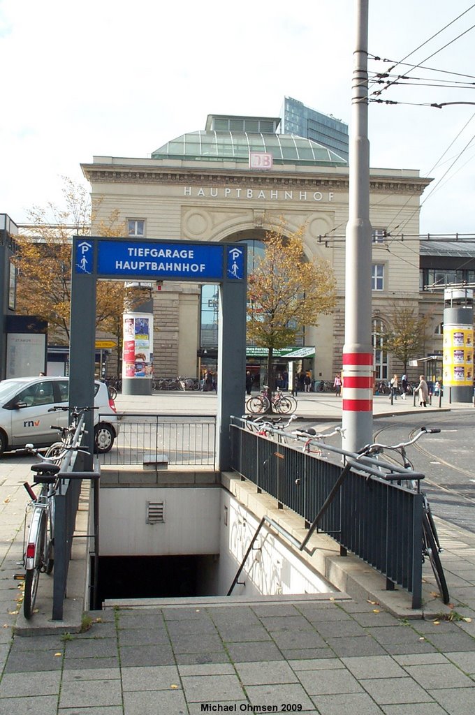 Ehem. Tiefbunkeranlage beim HBF in Mannheim by Michael Ohmsen