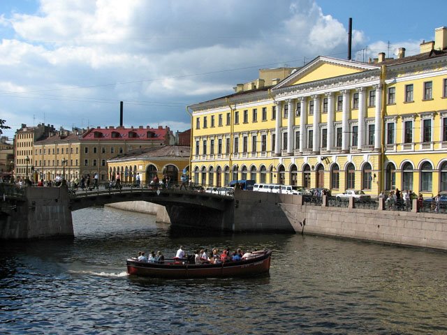 Saint Petersburg, Moika by Anna Bogdanovskaya