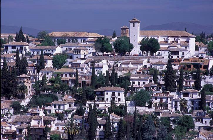 Granada from Alhambra, Spain by Jiri Dvorsky